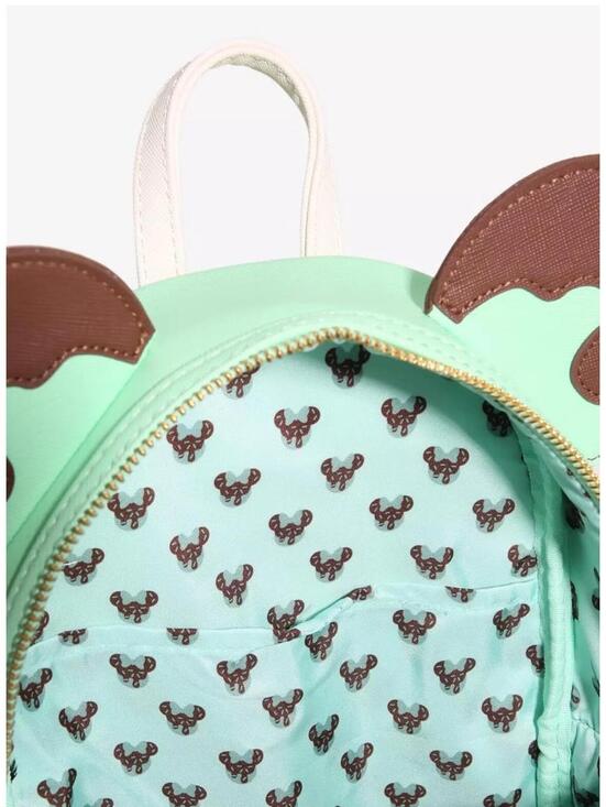Loungefly Disney Minnie Mouse Mint Chocolate Sundae Mini Backpack NWT